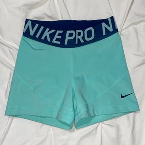 Nike teal spandex